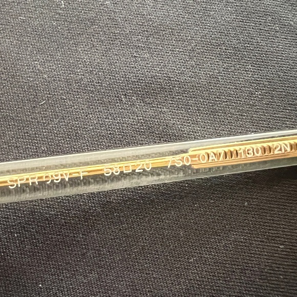 Prada PR 09VS-F 7S00A7 Round Havana Brown Tortoise Sunglasses - Picture 5 of 9